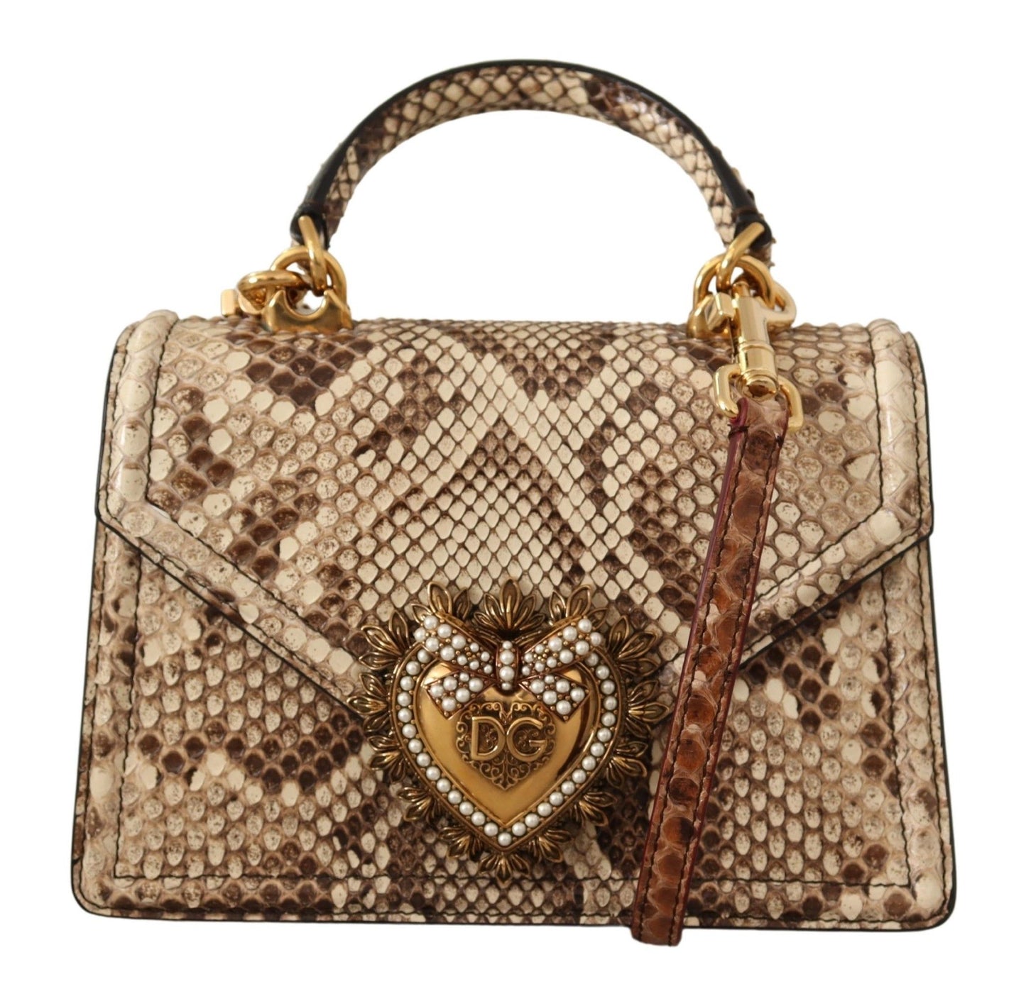 Exotic Python Devotion Shoulder Bag