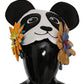 Multicolor Panda Floral Beanie PVC Hat