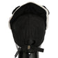 Elegant Monochrome Panda Fur Baseball Cap