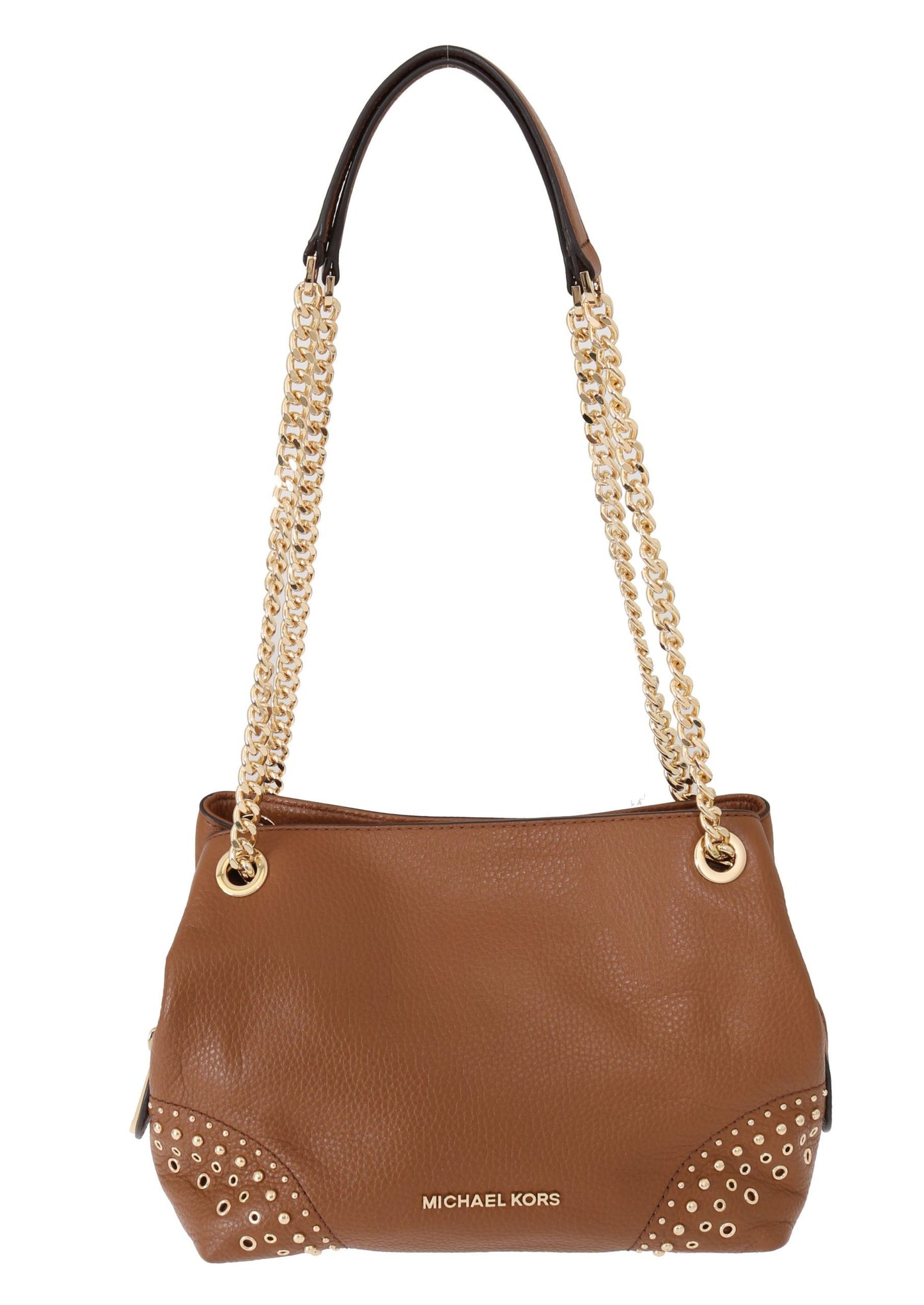 Chic Jet Set Leather Shoulder Bag