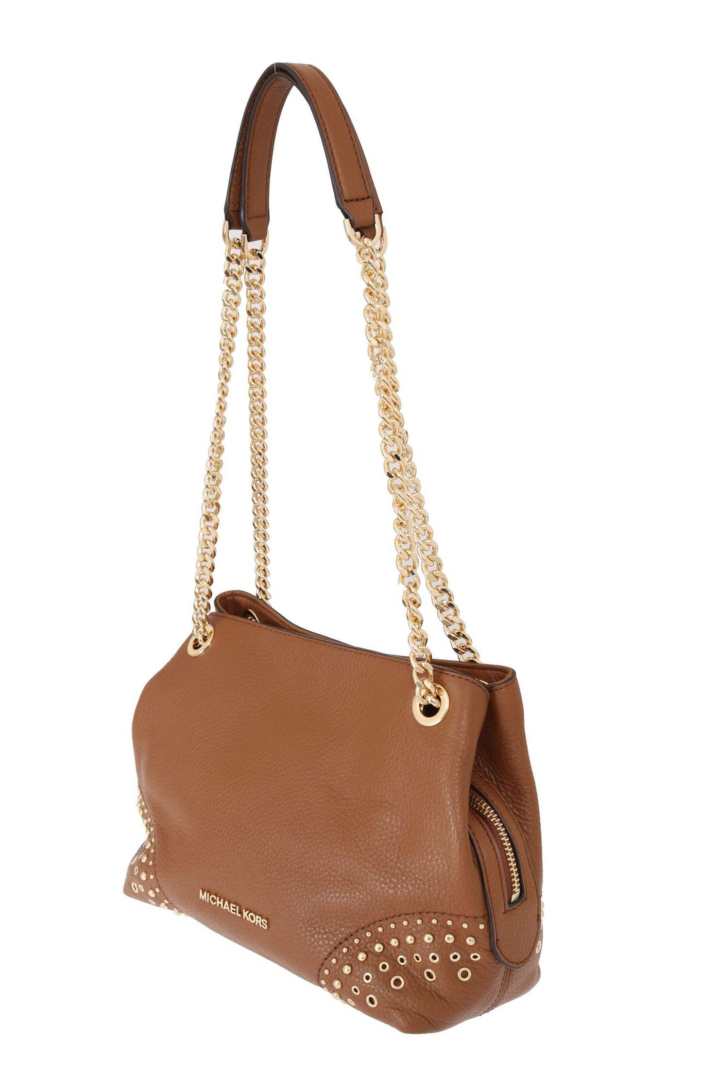 Chic Jet Set Leather Shoulder Bag