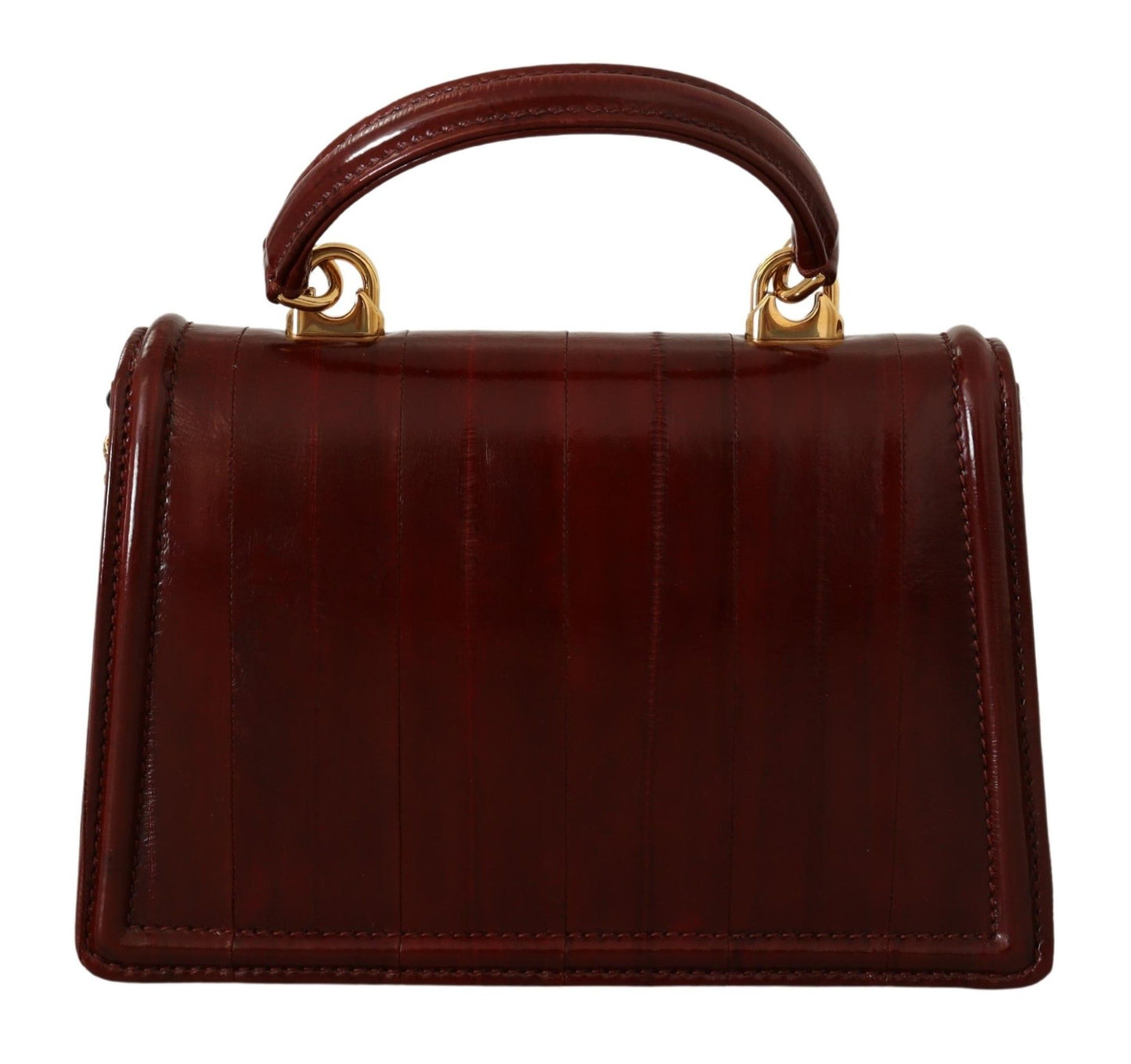 Bordeaux Devotion Leather Shoulder Bag