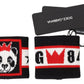 Multicolor Panda Wrist Wrap Elegance