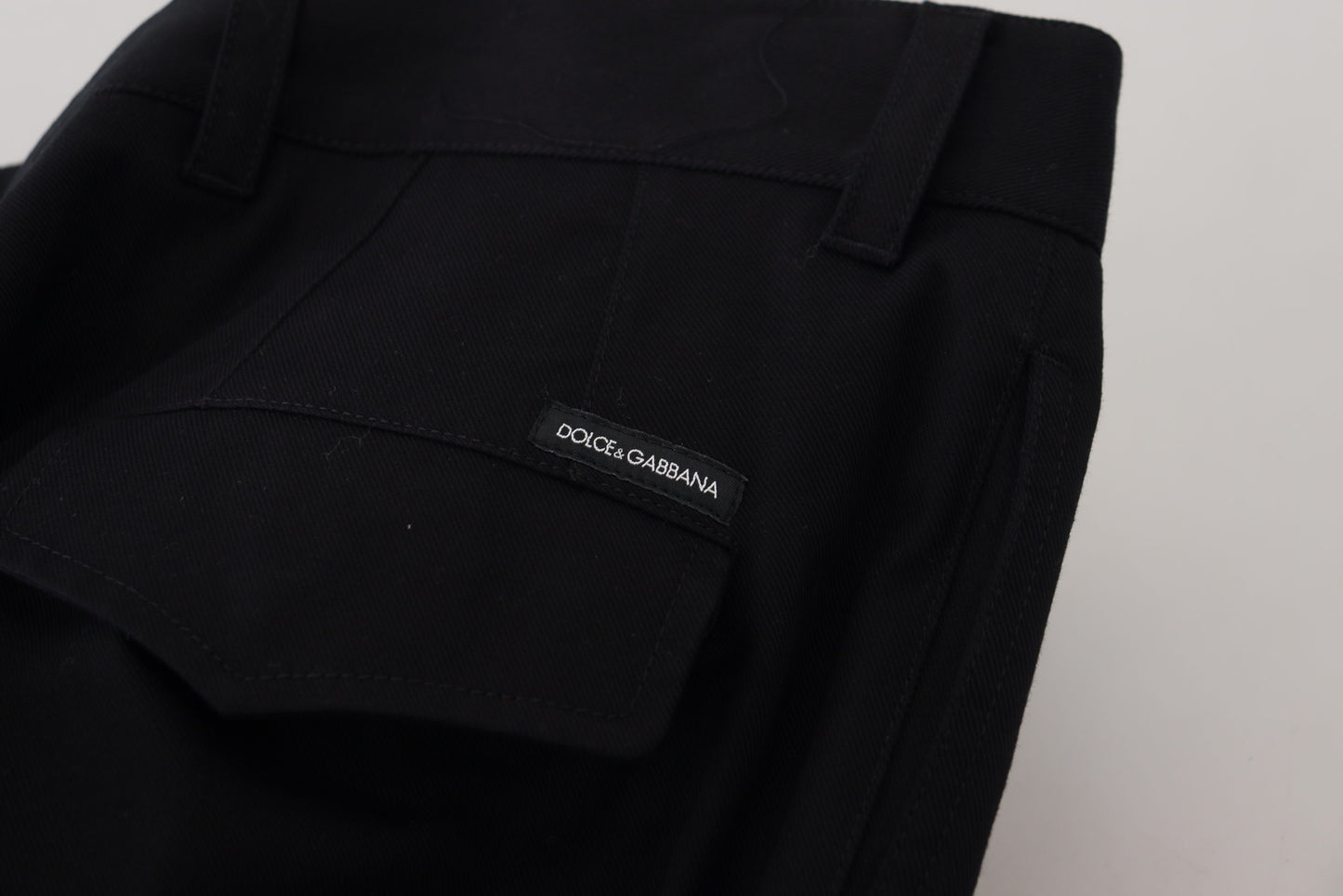 Sleek Black Jogger Pants - Italian Craftsmanship