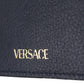 Elegant Navy Calf Leather Card Holder