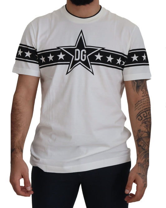 Star Logo Cotton Crew Neck Tee