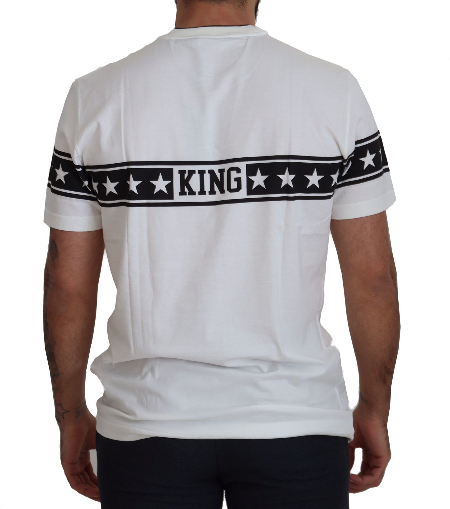 Star Logo Cotton Crew Neck Tee