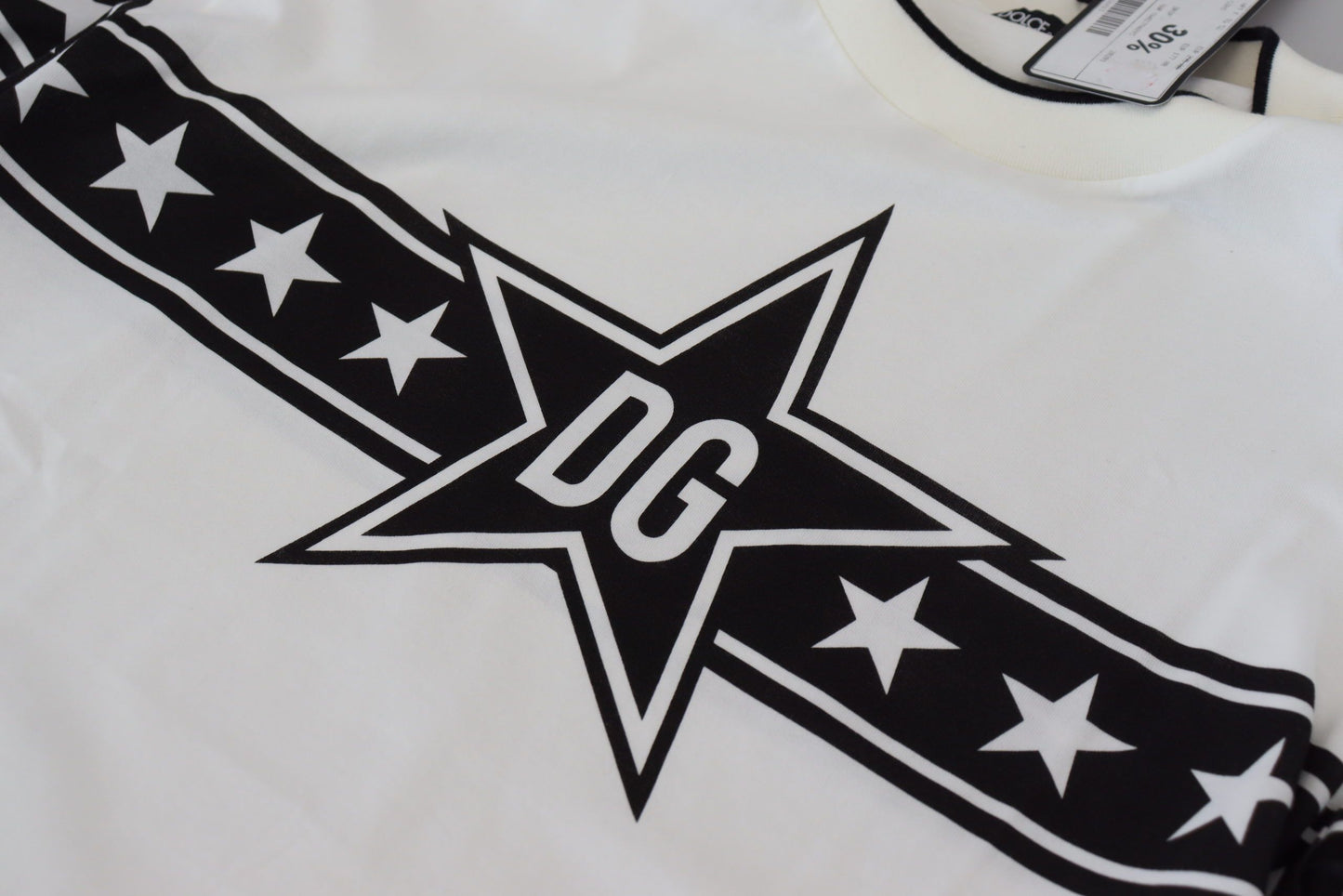 Star Logo Cotton Crew Neck Tee