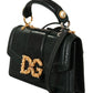 Chic Green Amore Leather Shoulder Bag