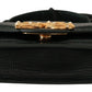 Chic Green Amore Leather Shoulder Bag