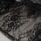 Elegant Designer Black Nylon Pullover Jacket