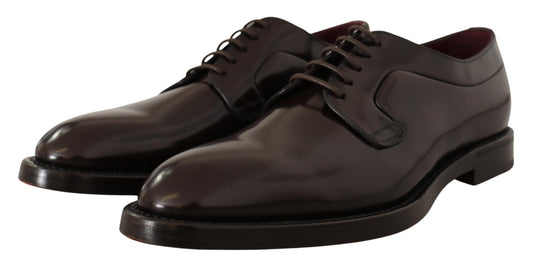 Elegant Leather Derby Dress Shoes