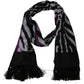 Elegant Silk Scarf in Black - Timeless Accessory