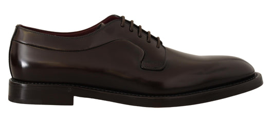 Elegant Leather Derby Dress Shoes