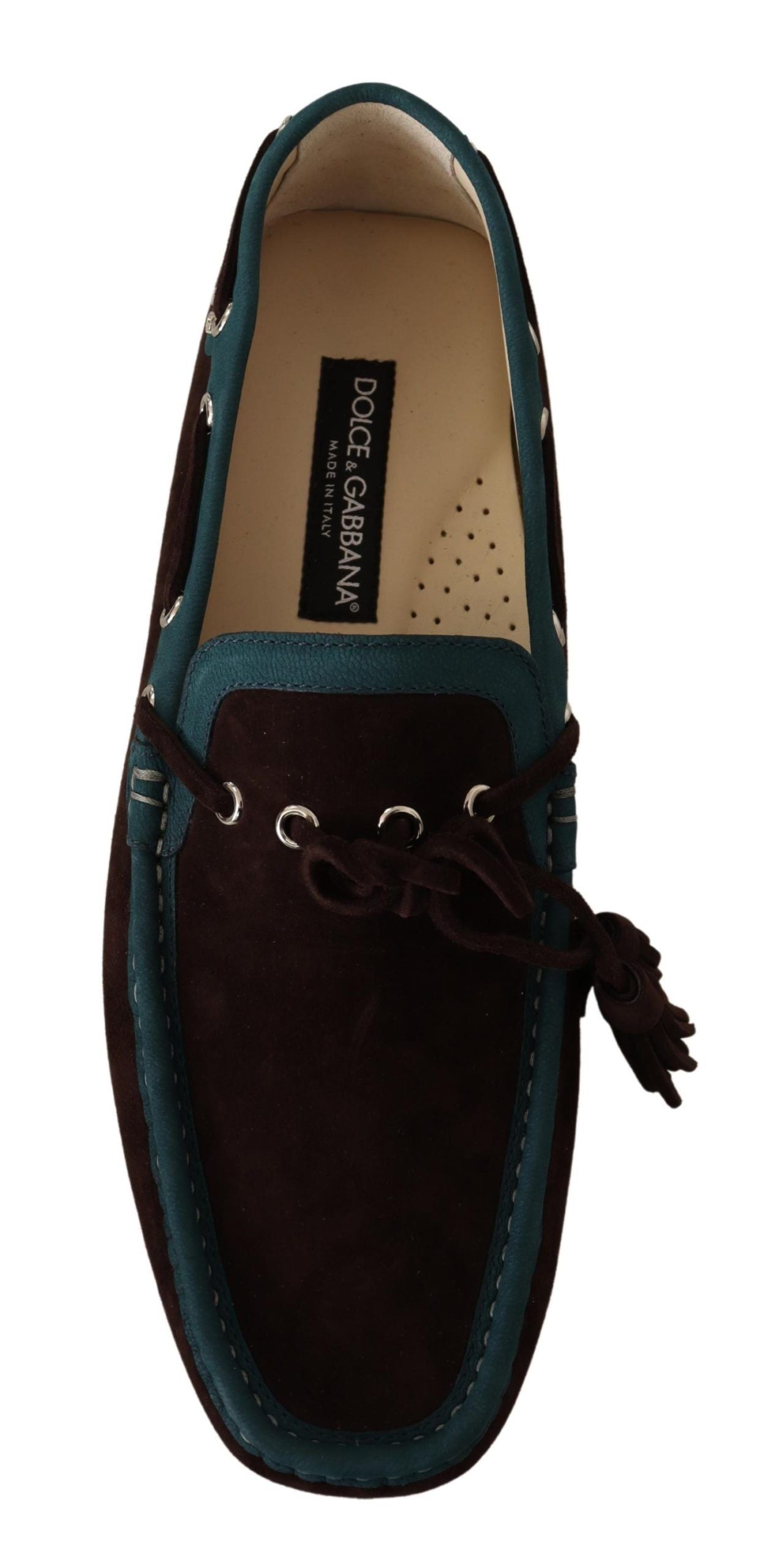 Elegant Leather and Suede Loafers