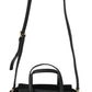 Elegant Black Leather Small Hadlee Shoulder Bag