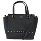 Elegant Black Leather Small Hadlee Shoulder Bag