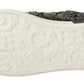 Elegant Monochrome Wool Blend Sneakers