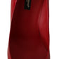 Chic Patent Red Leather Heels
