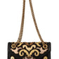 Chic Devotion Gold & Black Shoulder Bag