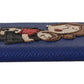 Elegant Blue & Gold Power Bank Charger
