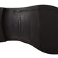 Elegant Studded Black Derby Shoes