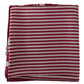 Chic Striped Ibiza Silk Scarf in Pink