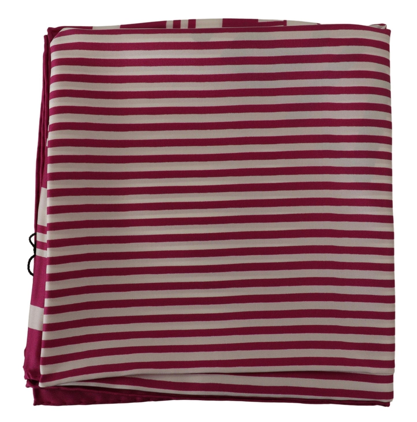 Chic Striped Ibiza Silk Scarf in Pink