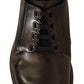 Elegant Studded Black Derby Shoes