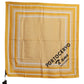 Elegant Striped Silk Square Scarf