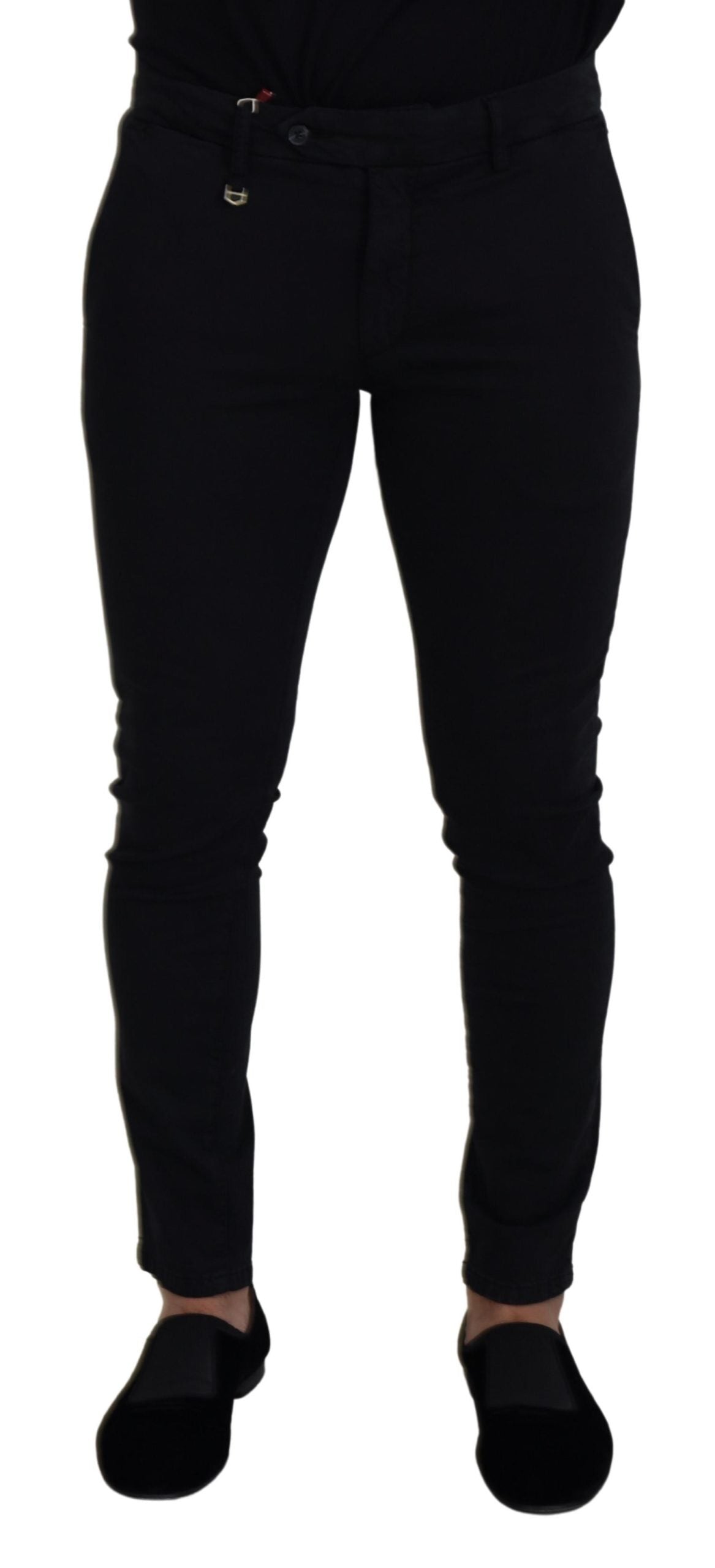 Sleek Black Designer Pants