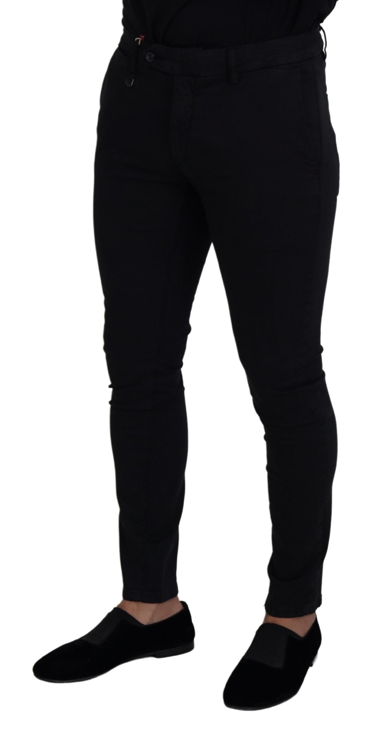 Sleek Black Designer Pants