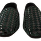 Emerald Elegance Velvet Loafers
