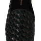 Emerald Elegance Velvet Loafers