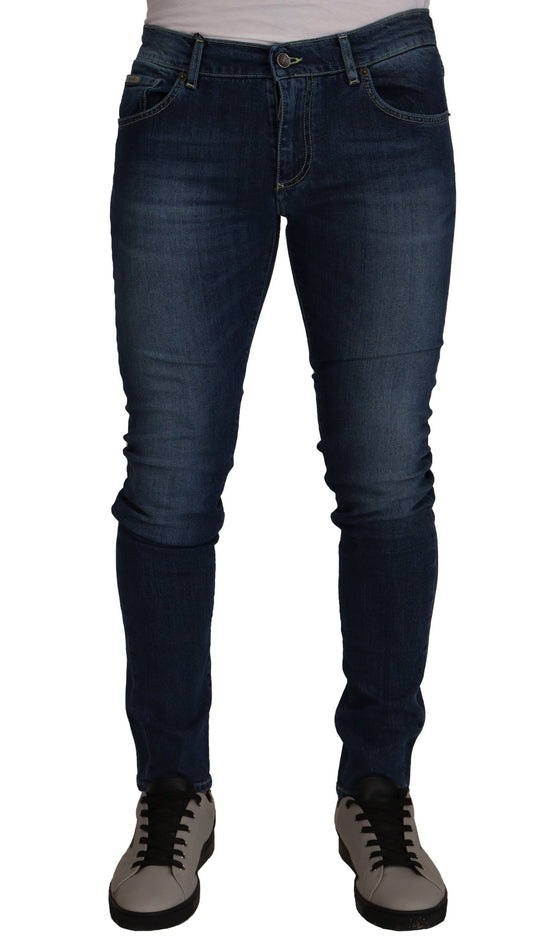 Elegant Slim Fit Stretch Jeans