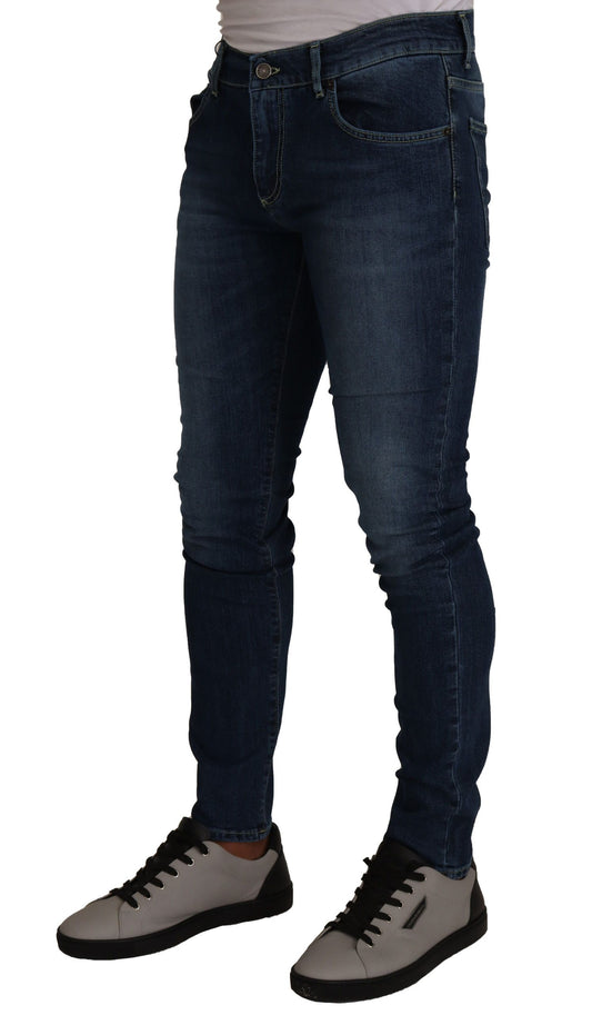 Elegant Slim Fit Stretch Jeans