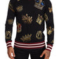 Regal Crown Silk Pullover Sweater