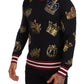 Regal Crown Silk Pullover Sweater