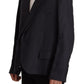 Blue Linen Formal Mens Blazer Jacket