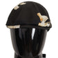 Black Dog Print Newsboy Men Capello Cotton Hat
