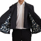 Blue Linen Formal Mens Blazer Jacket