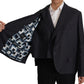 Blue Linen Formal Mens Blazer Jacket