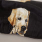 Black Dog Print Newsboy Men Capello Cotton Hat