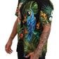 Tropical Elegance Cotton T-Shirt