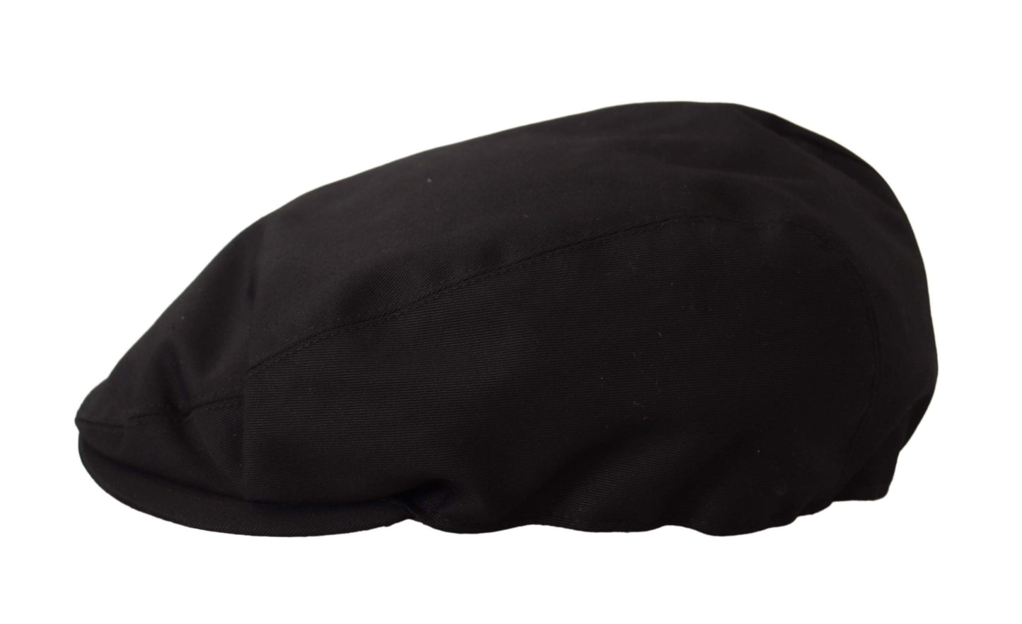 Elegant Black Newsboy Cap