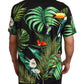 Tropical Elegance Cotton T-Shirt