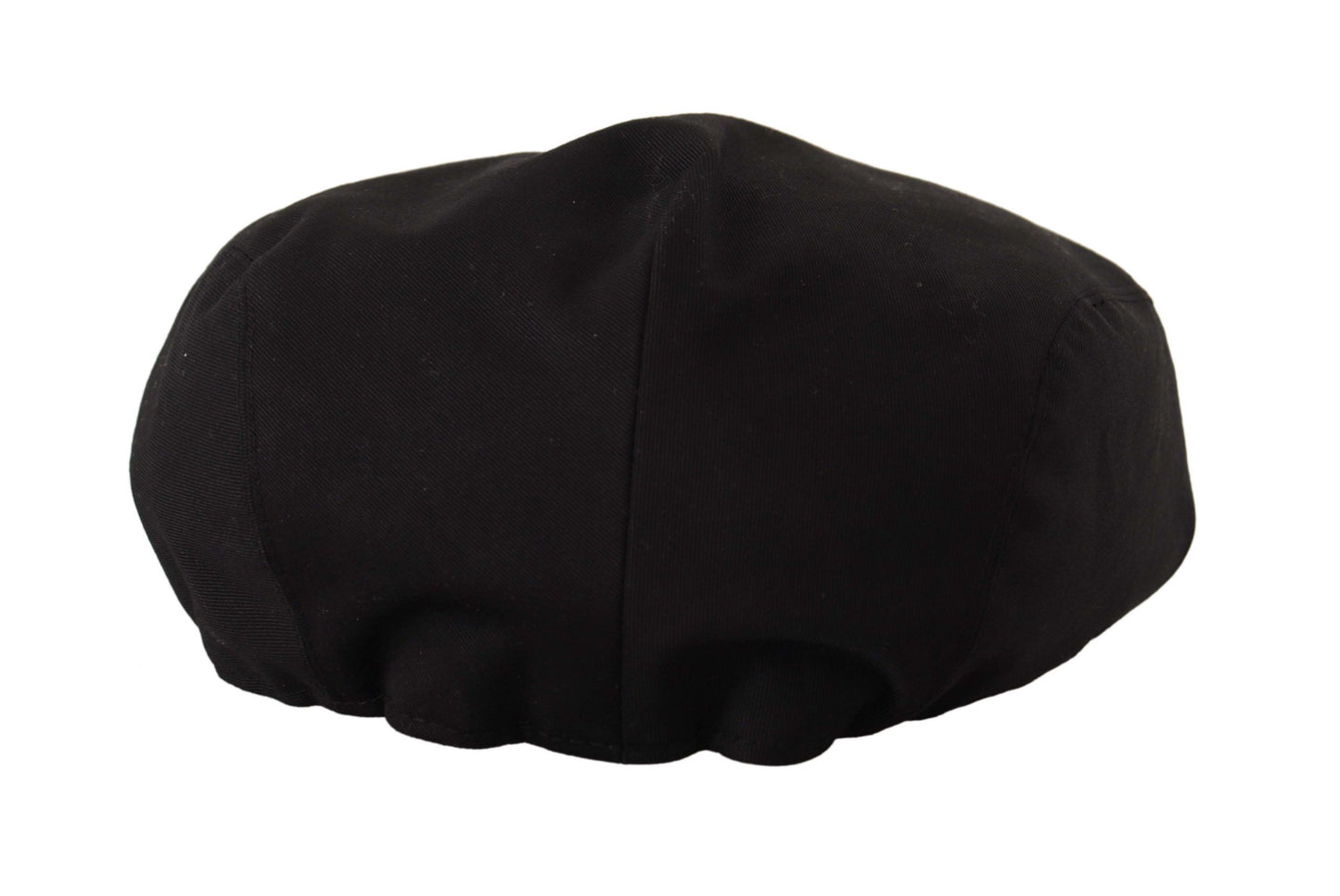 Elegant Black Newsboy Cap