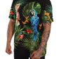 Tropical Elegance Cotton T-Shirt