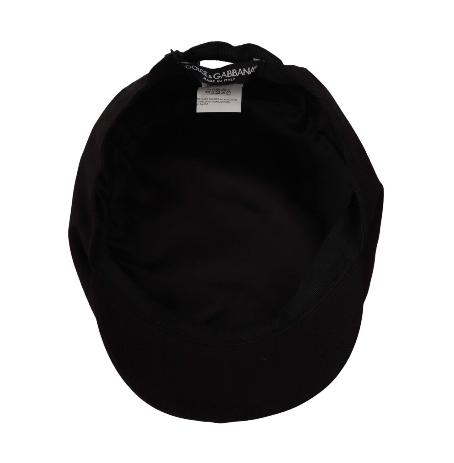 Elegant Black Newsboy Cap