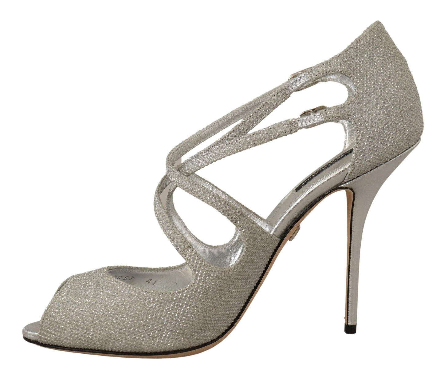 Elegant Silver Bette High-Heel Sandals